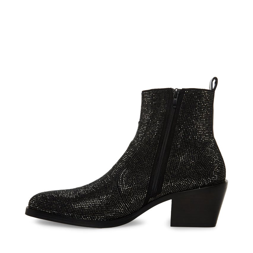 Black Steve Madden Richie Men's Ankle Boots | PH 2396T16F